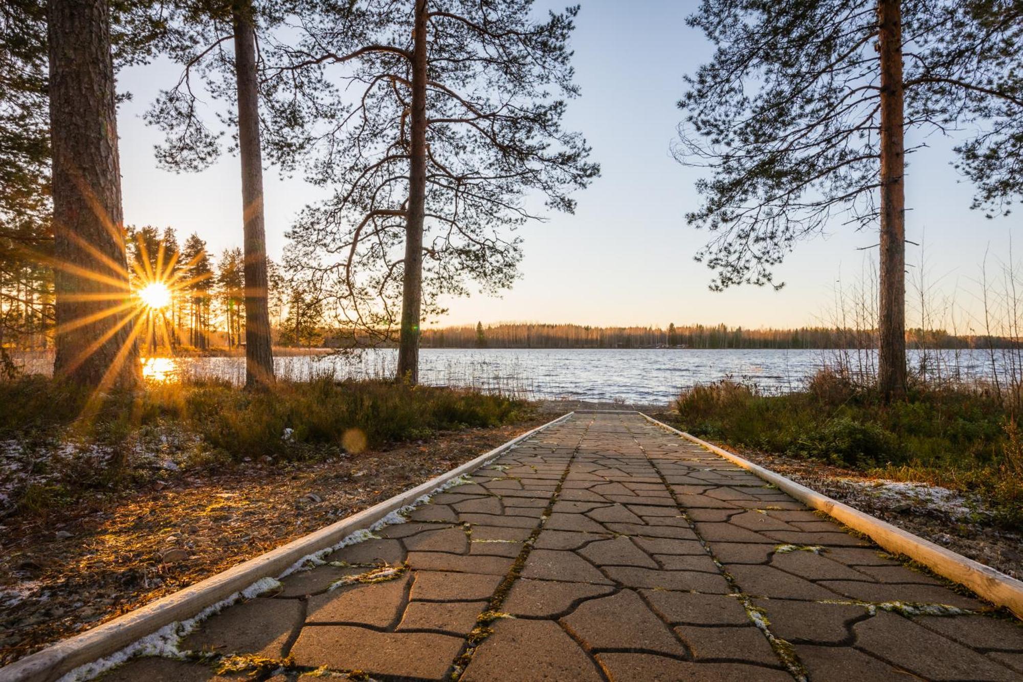 ホテル Lossisaari Tourist Center Keitele エクステリア 写真